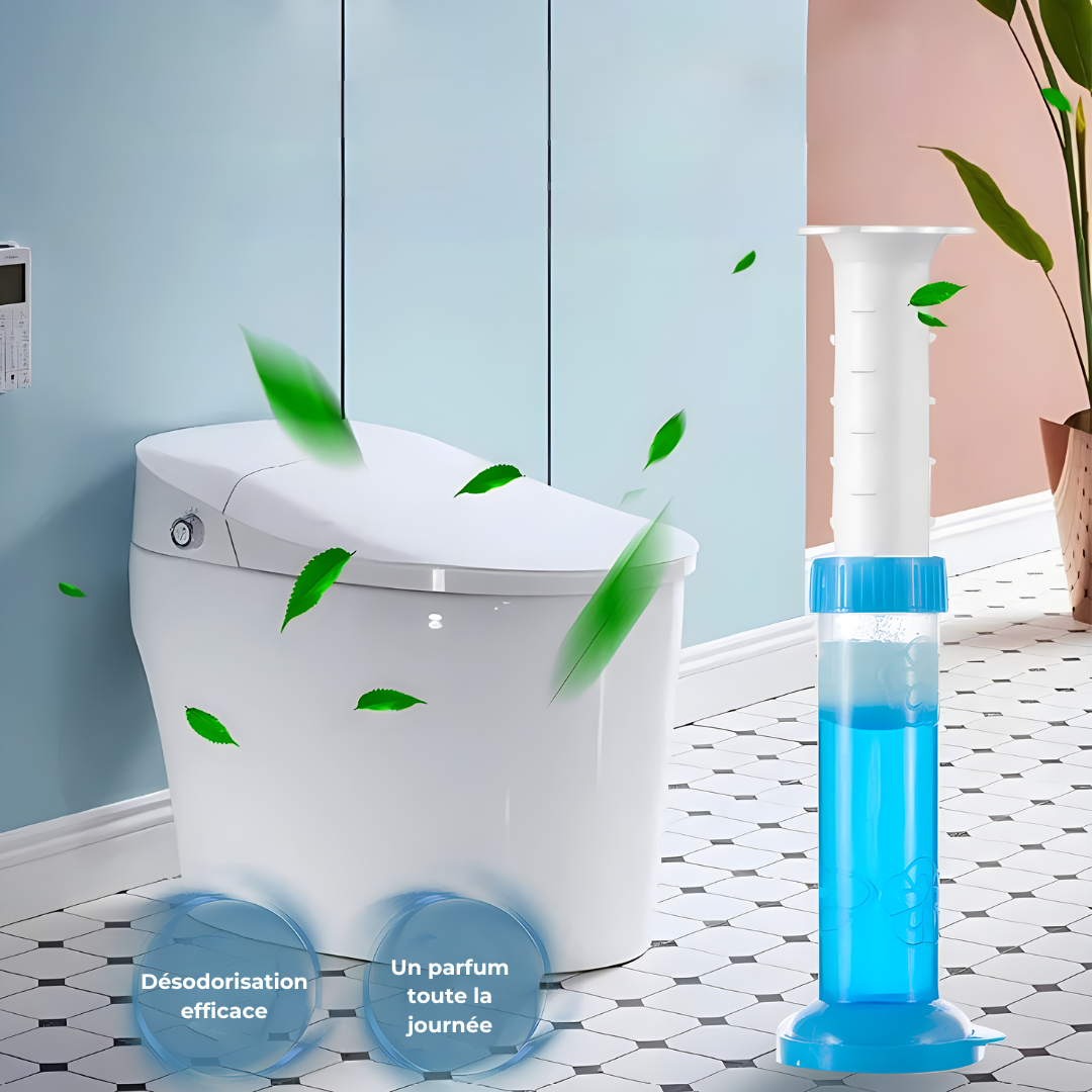 Freshloo – Le Gel Parfumé pour des Toilettes Fraîches et Propres