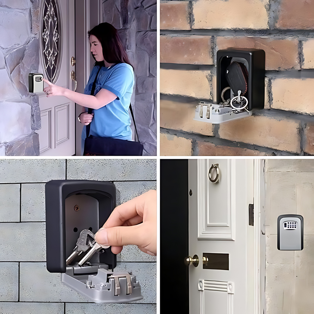 KeyFort – Boîte à Clés Murale Sécurisée 4 Chiffres