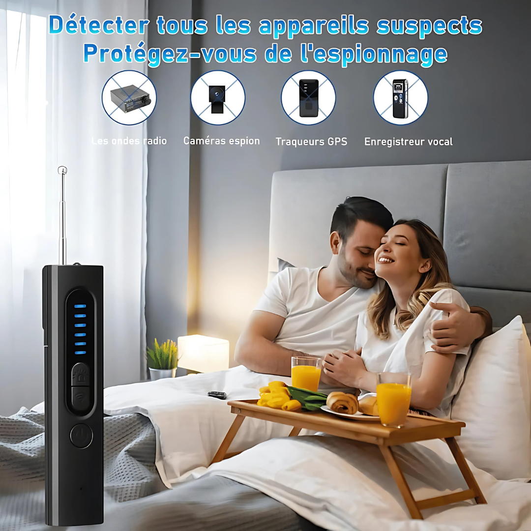 SpyGuard – Détecteur de Caméra et Micro Espion Professionnel