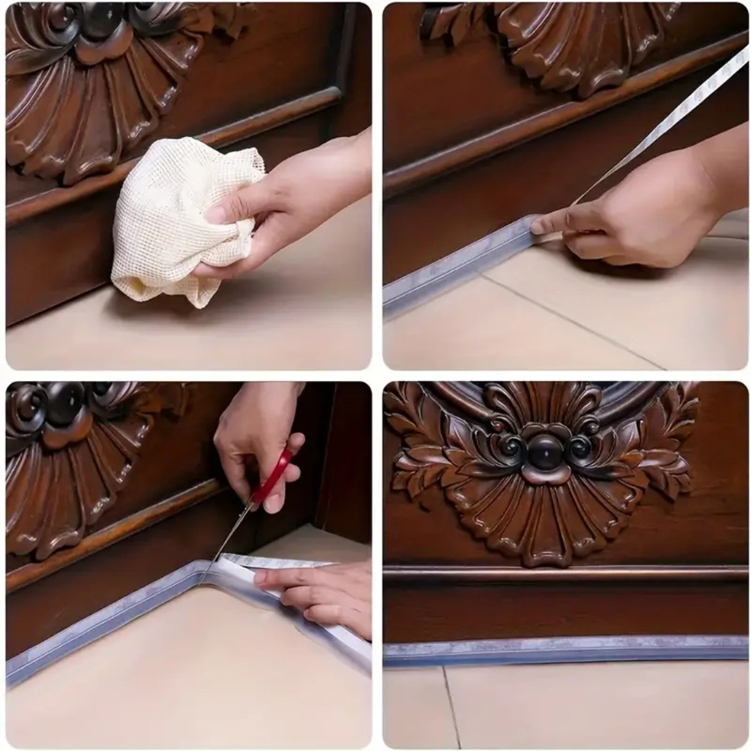 MagicBloc - Bloque-Porte Insonorisé Anti-Poussière et Anti-Insectes