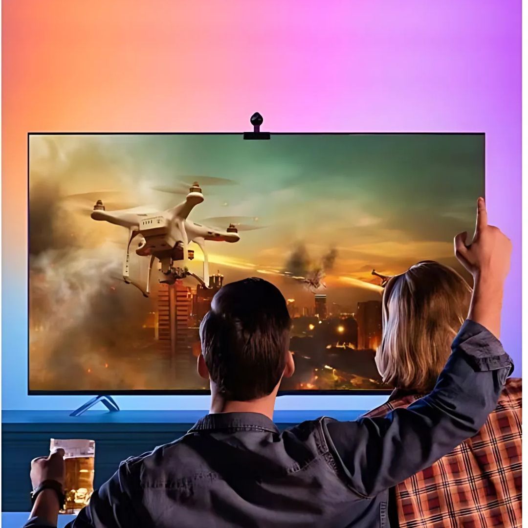 GlowSync – Bande LED TV Connectée avec Synchronisation Écran