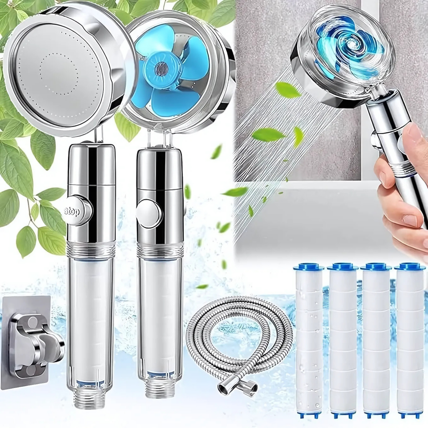 AquaTornado – Pommeau Haute Pression avec Filtration