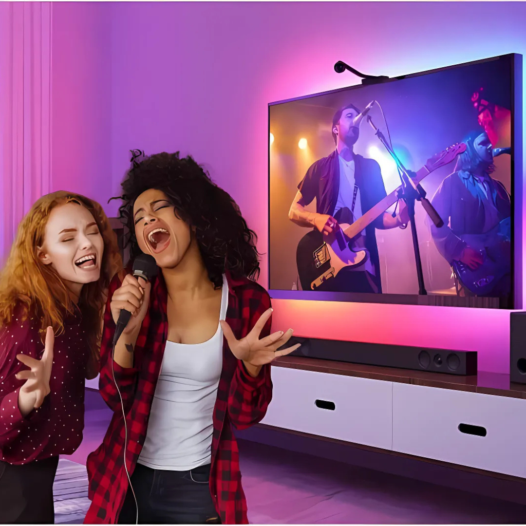 GlowSync – Bande LED TV Connectée avec Synchronisation Écran