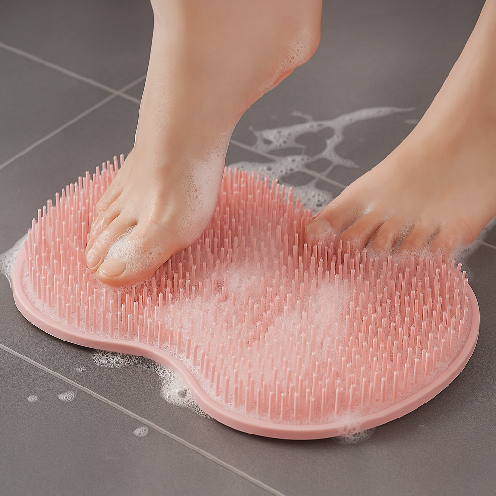 PiedRelax - Brosse de Massage et de Nettoyage pour Pieds