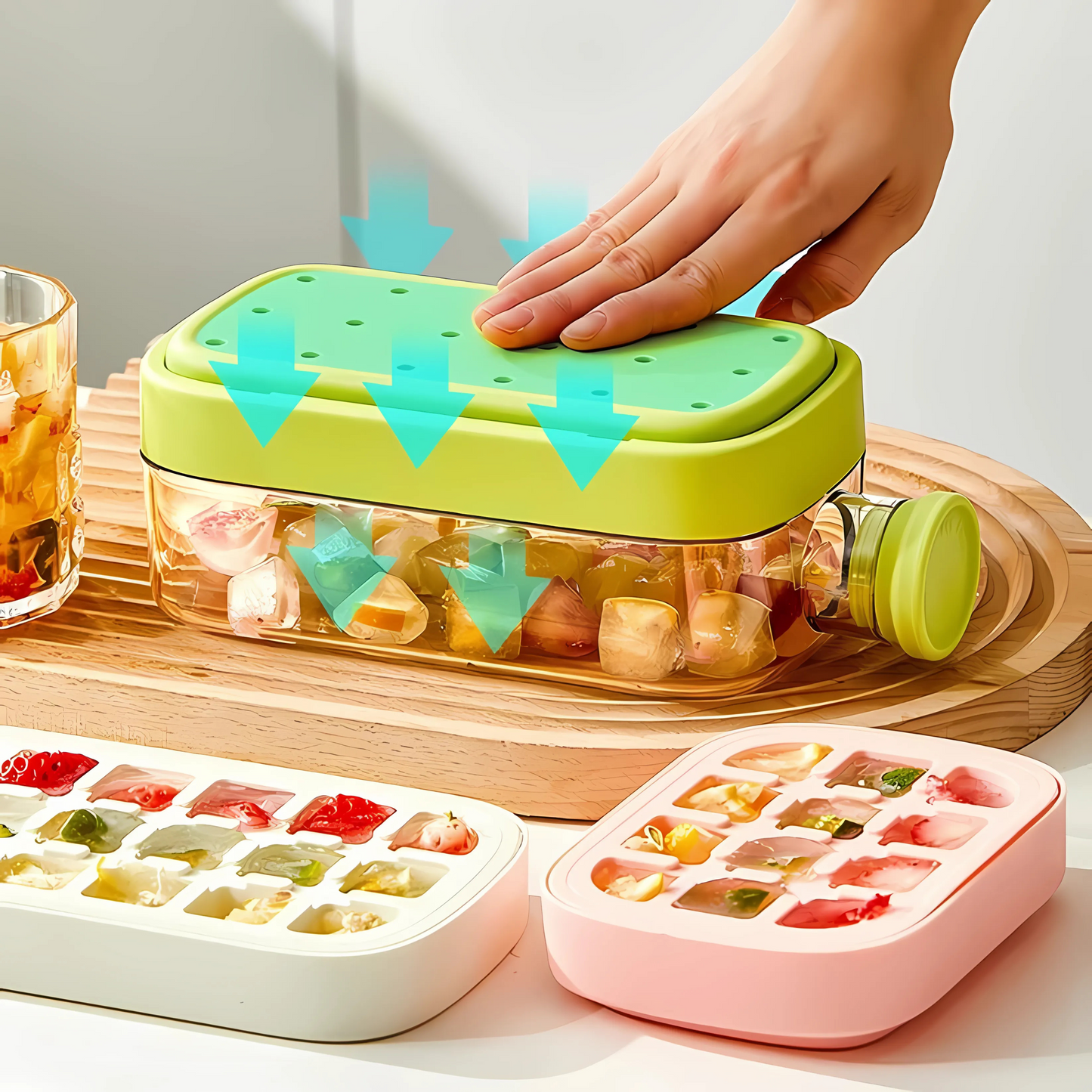 IcePop – Bouteille à Glaçons 2-en-1