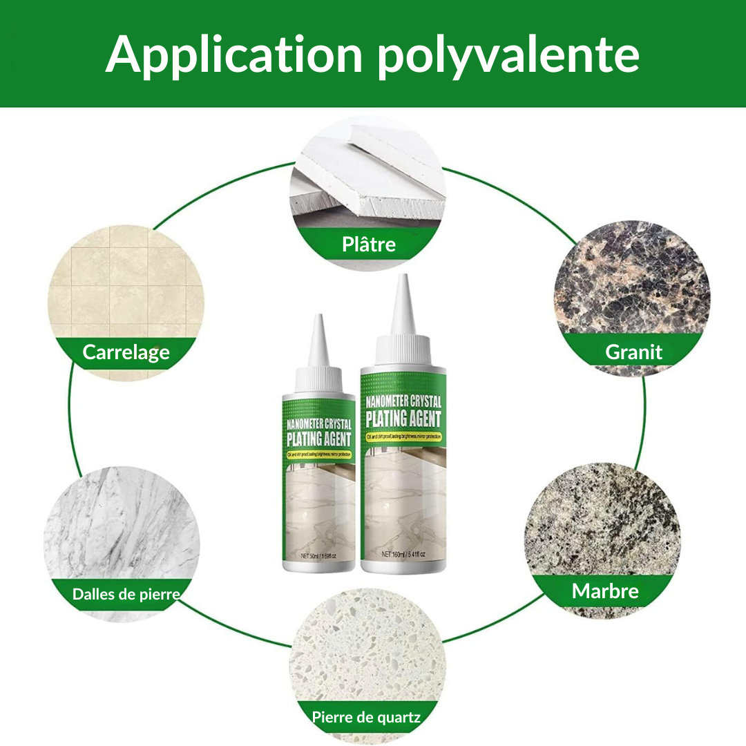 Nettoyeur pour marbre - Protection et Brillance Nanocristalline