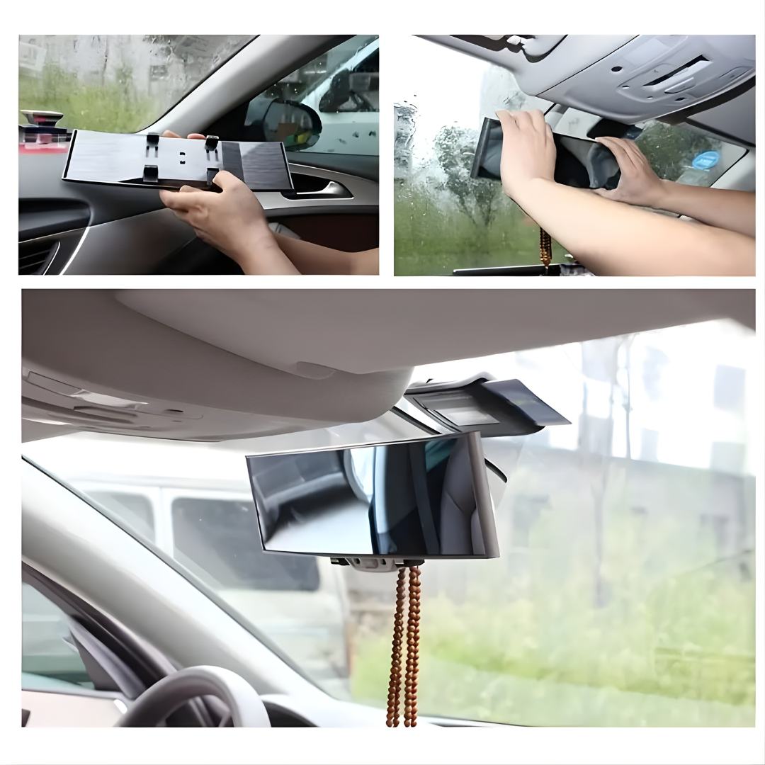 ClearView – Rétroviseur Intérieur Panoramique Anti-Reflet