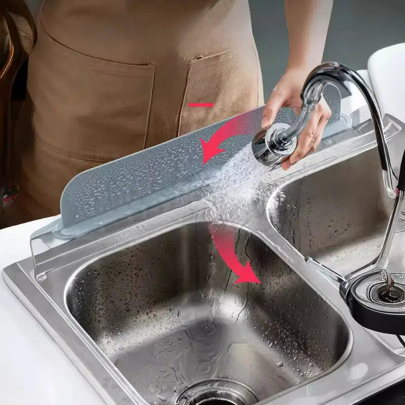 StopSplash – Barrière Anti-Éclaboussures d’Évier