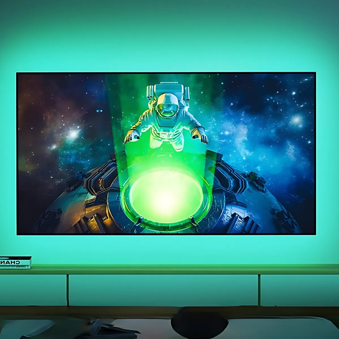 GlowSync – Bande LED TV Connectée avec Synchronisation Écran