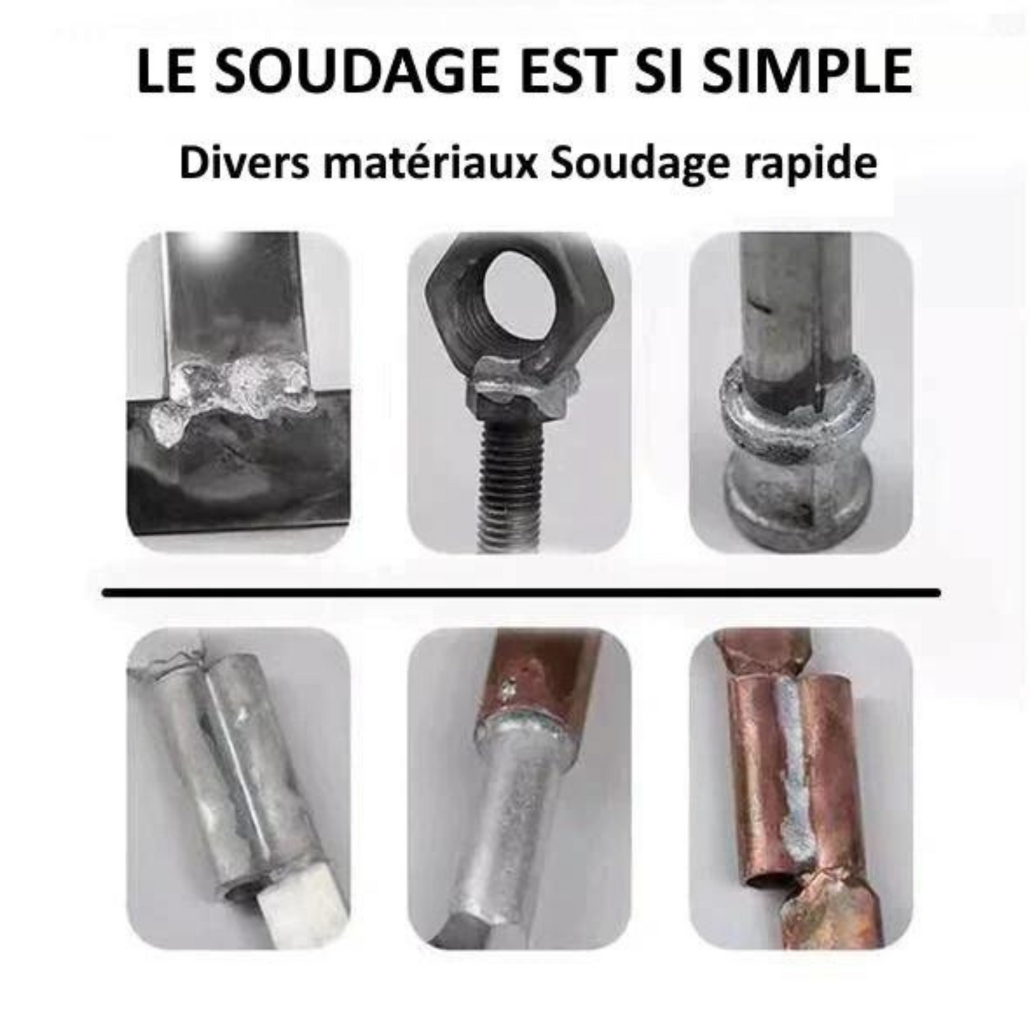 FusionFacile - Baguettes de Soudure Multi-Métaux