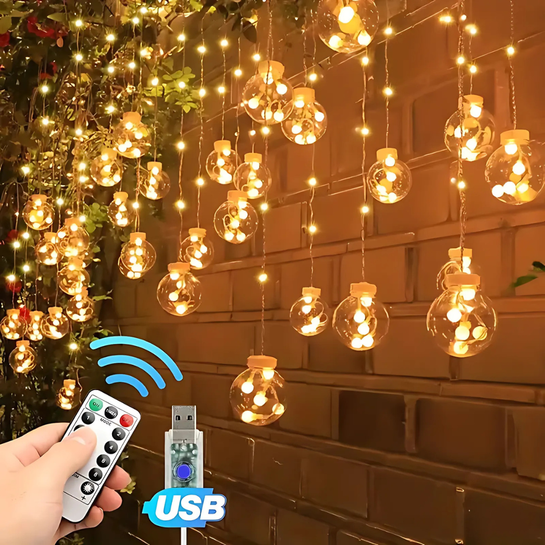 LumaSphere – Suspension Lumineuse à Boules LED