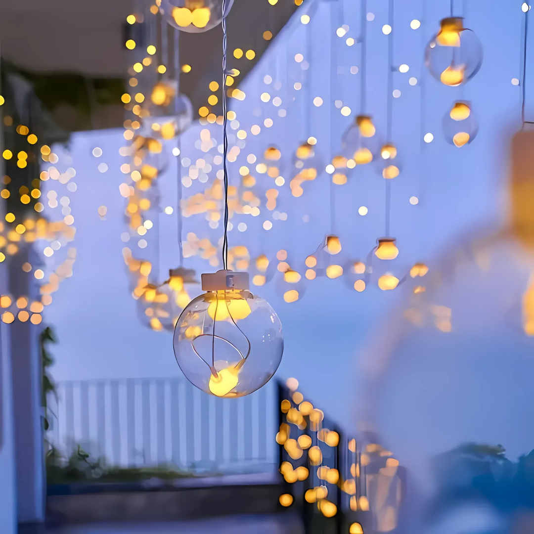 LumaSphere – Suspension Lumineuse à Boules LED
