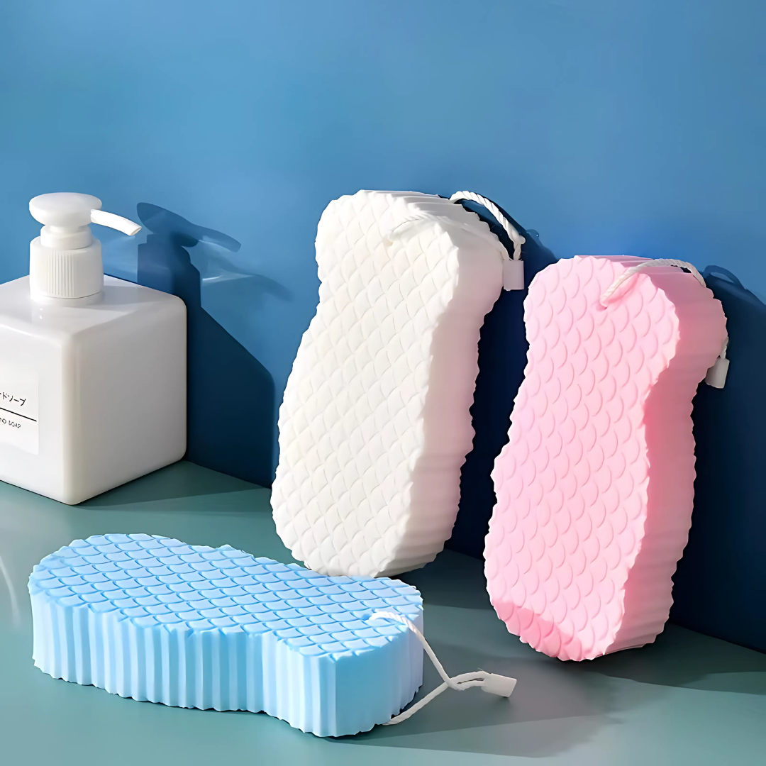 MagiClean – Éponge de Bain Exfoliante Ultra Douce