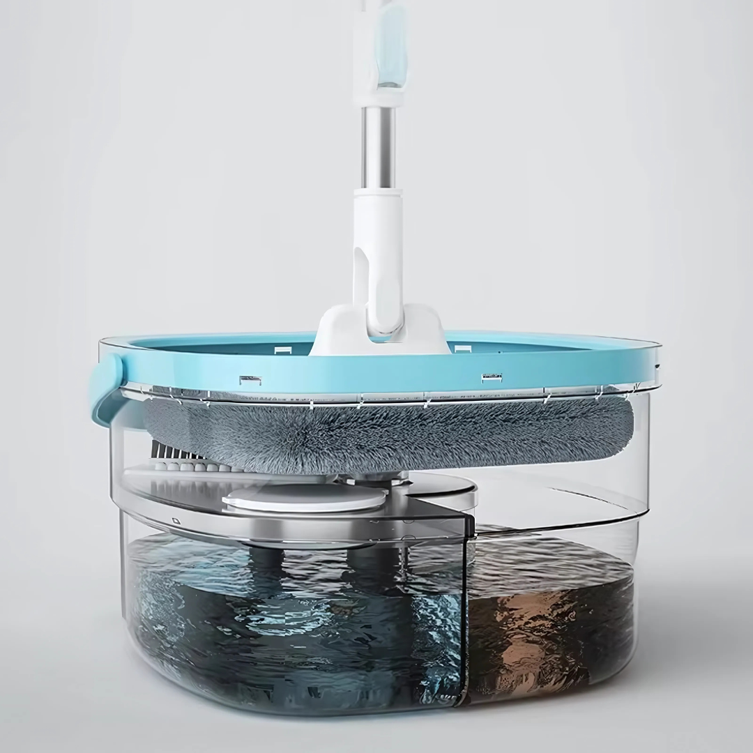 SmartClean – Balai Serpillère Rotatif 360° avec Seau Séparateur d’Eaux