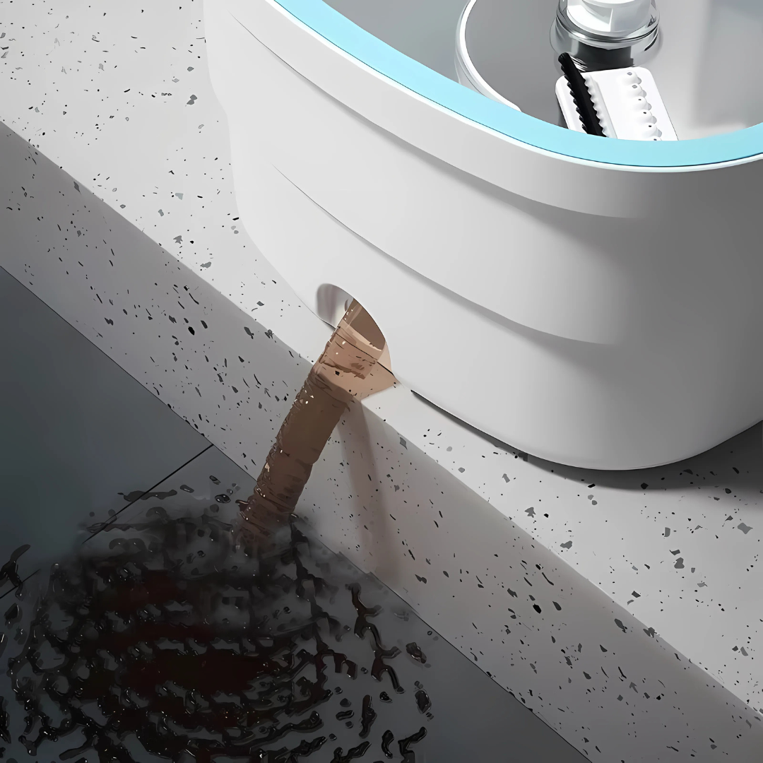 SmartClean – Balai Serpillère Rotatif 360° avec Seau Séparateur d’Eaux