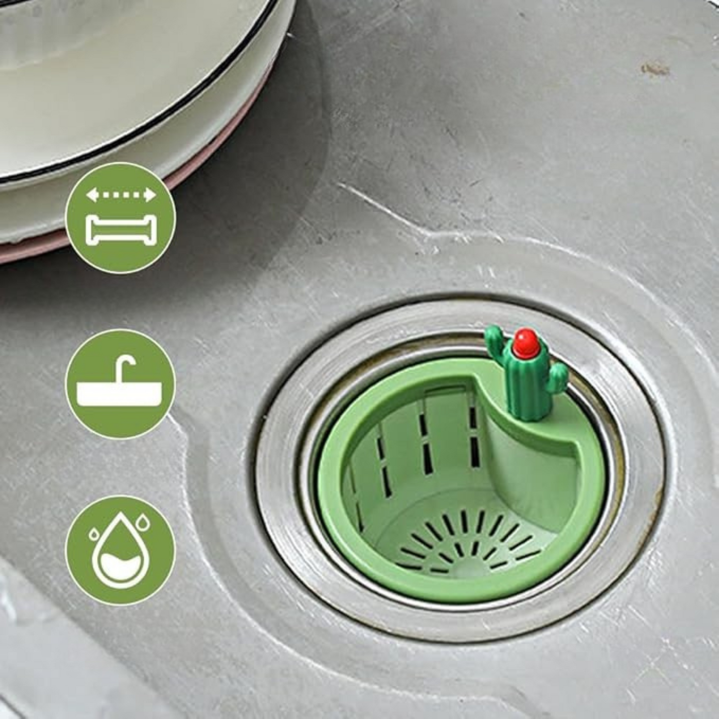 ÉcoFiltre – Le Stop-Déchets Intelligent pour Votre Évier
