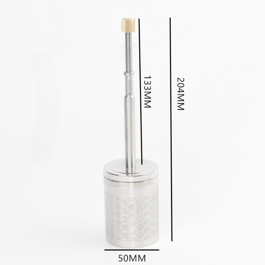 Pressinox – L’Infuseur à Café Nomade en Acier Inoxydable