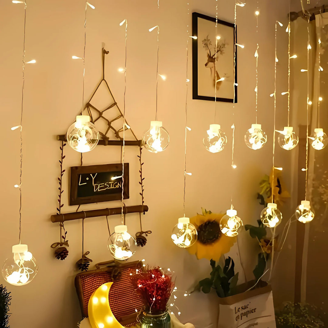 LumaSphere – Suspension Lumineuse à Boules LED