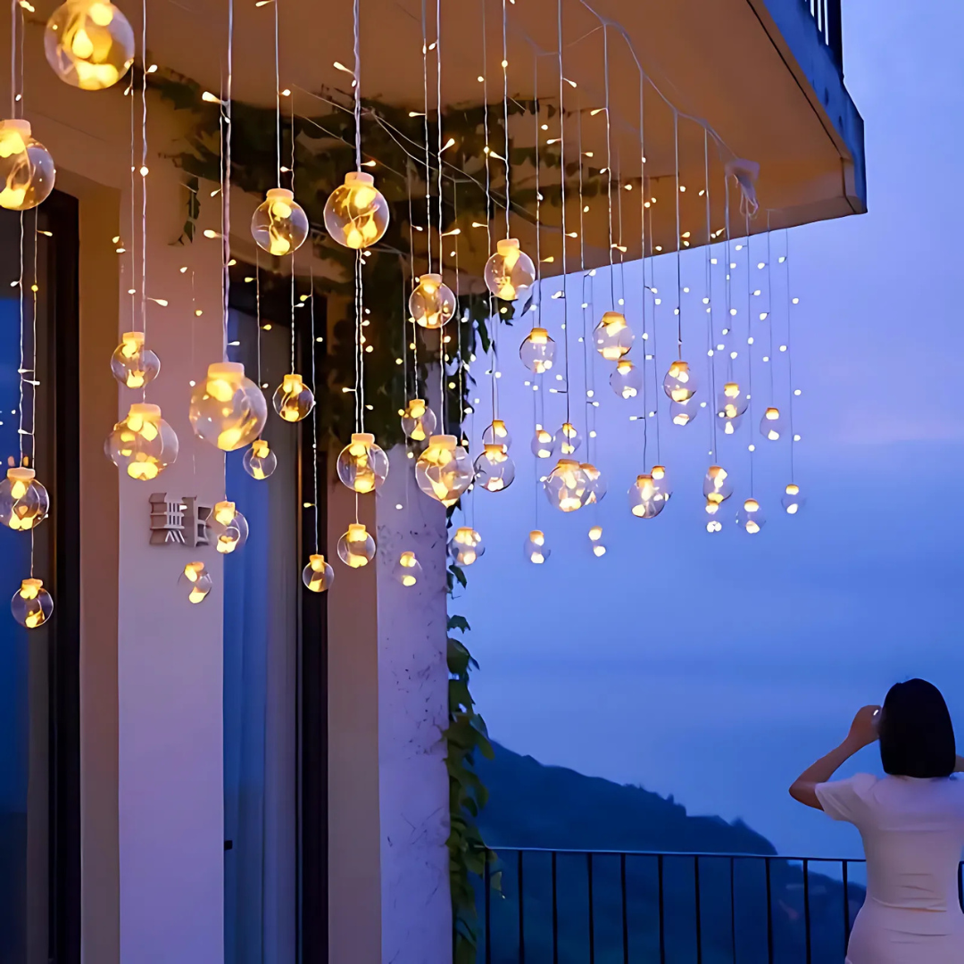 LumaSphere – Suspension Lumineuse à Boules LED