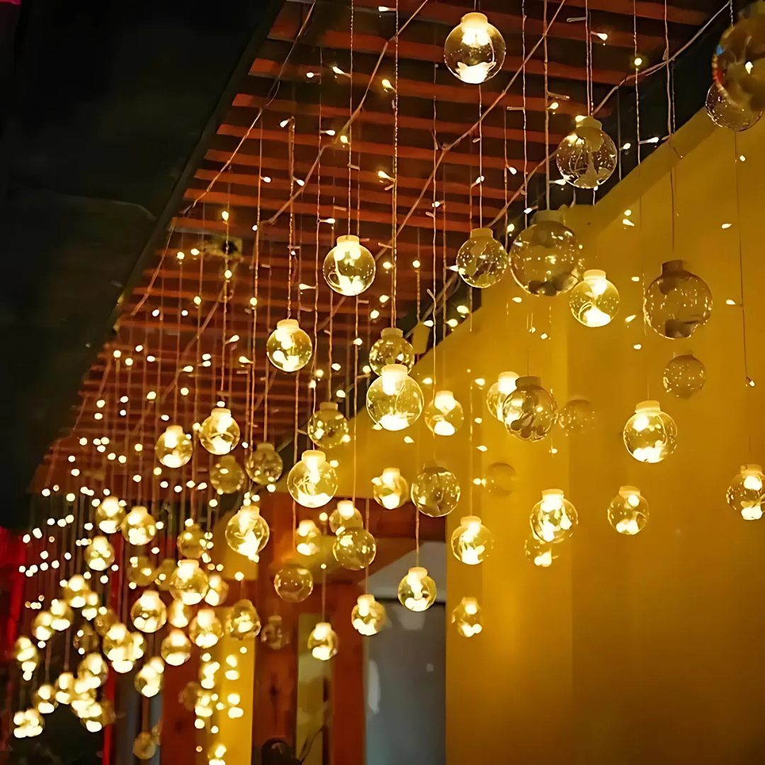 LumaSphere – Suspension Lumineuse à Boules LED
