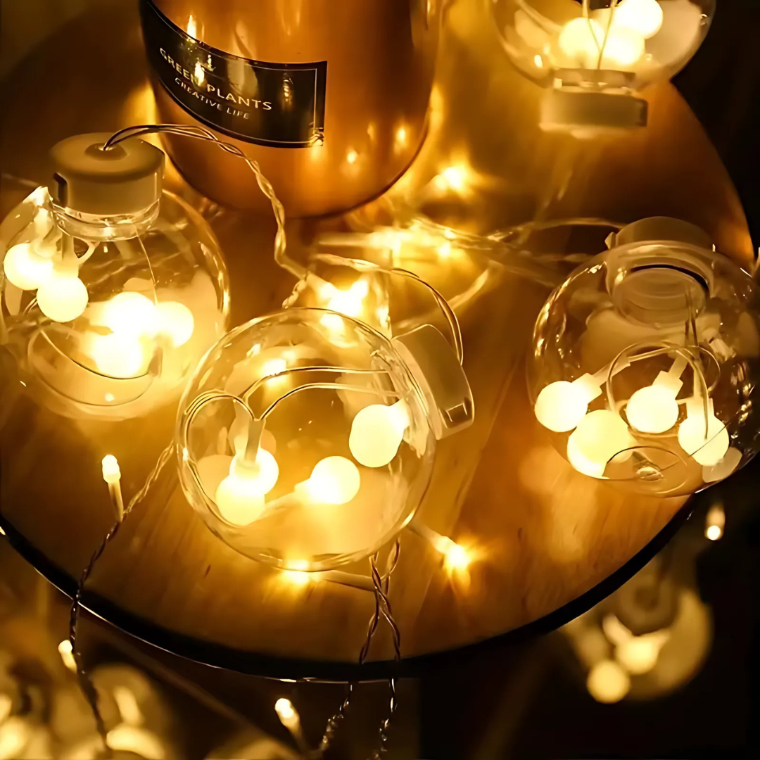 LumaSphere – Suspension Lumineuse à Boules LED