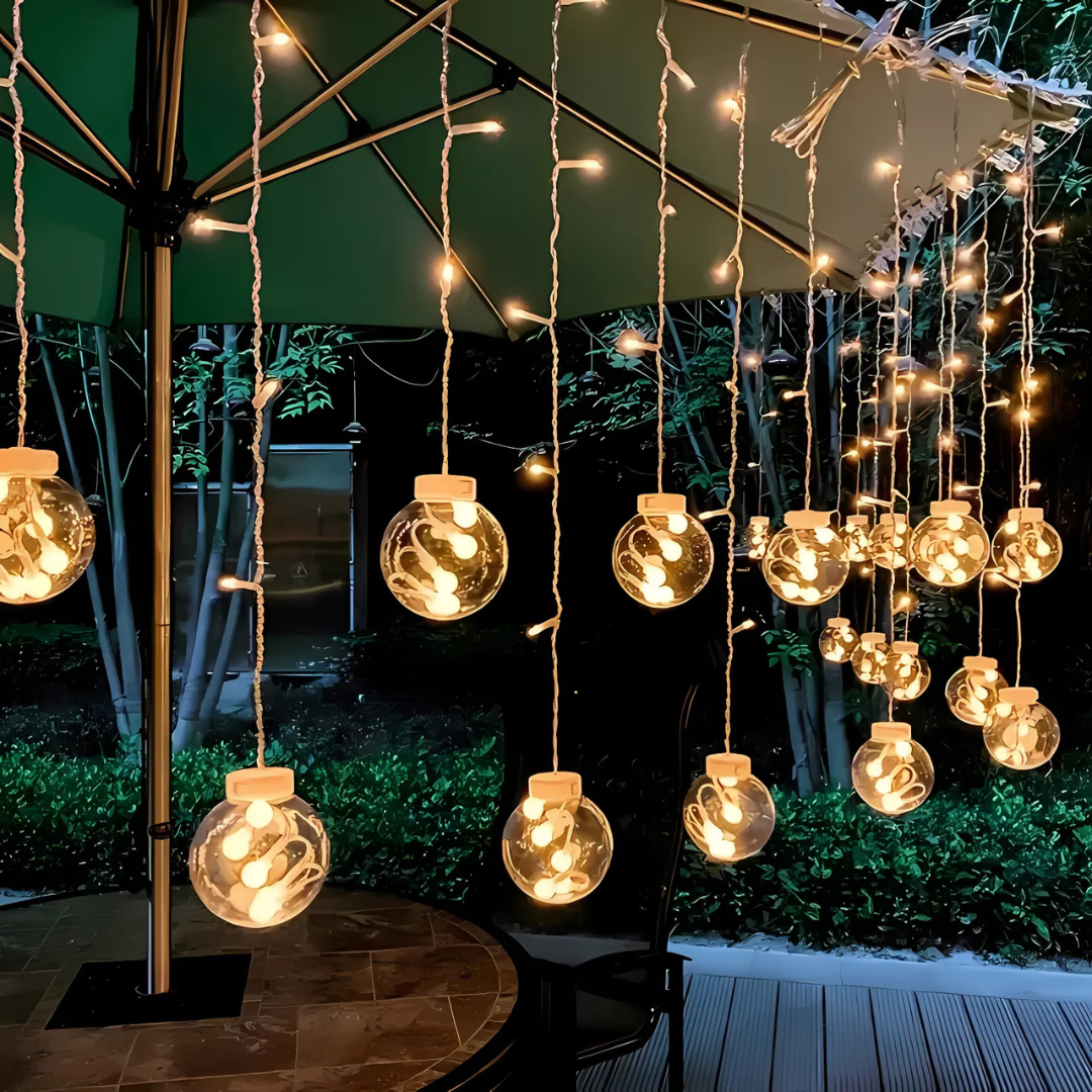 LumaSphere – Suspension Lumineuse à Boules LED