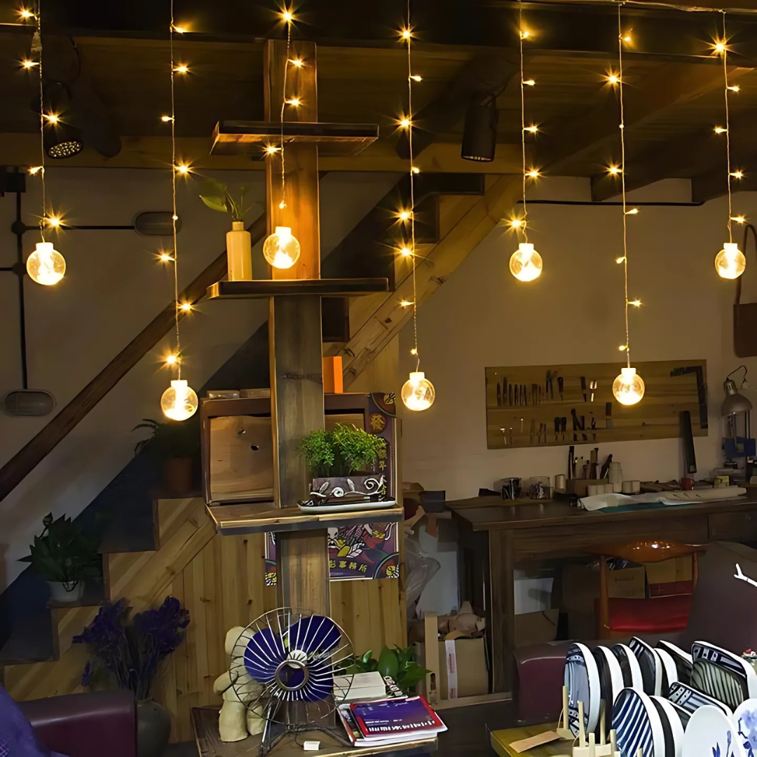 LumaSphere – Suspension Lumineuse à Boules LED