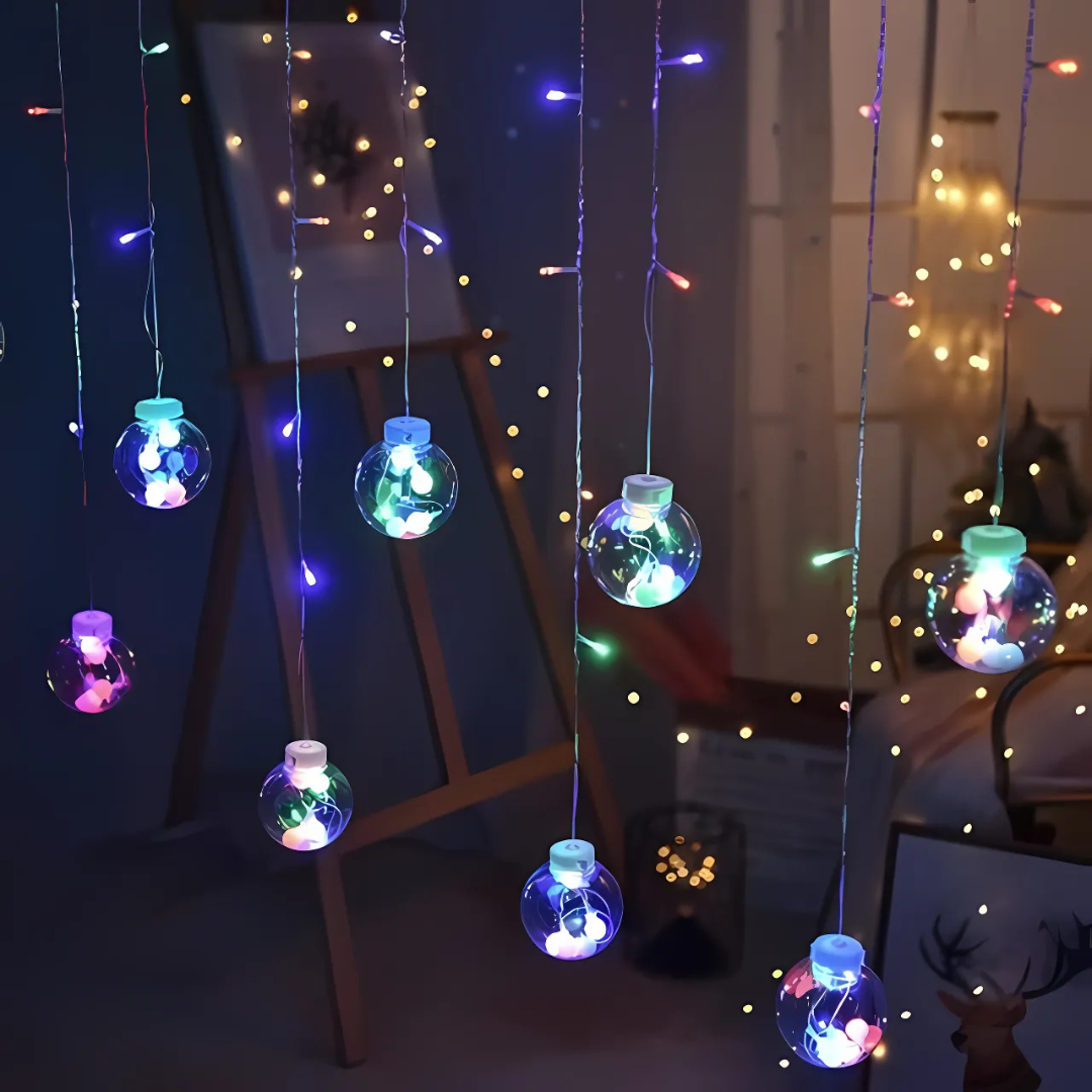 LumaSphere – Suspension Lumineuse à Boules LED