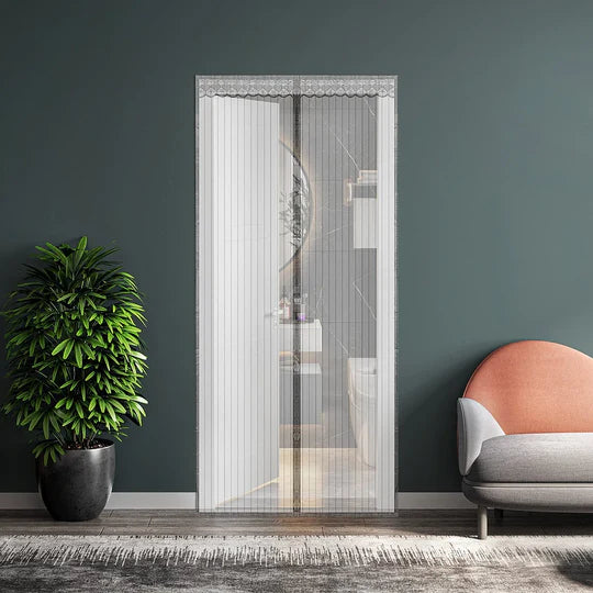 Moustiquaire Magnétique Premium pour Porte - InsectGuard
