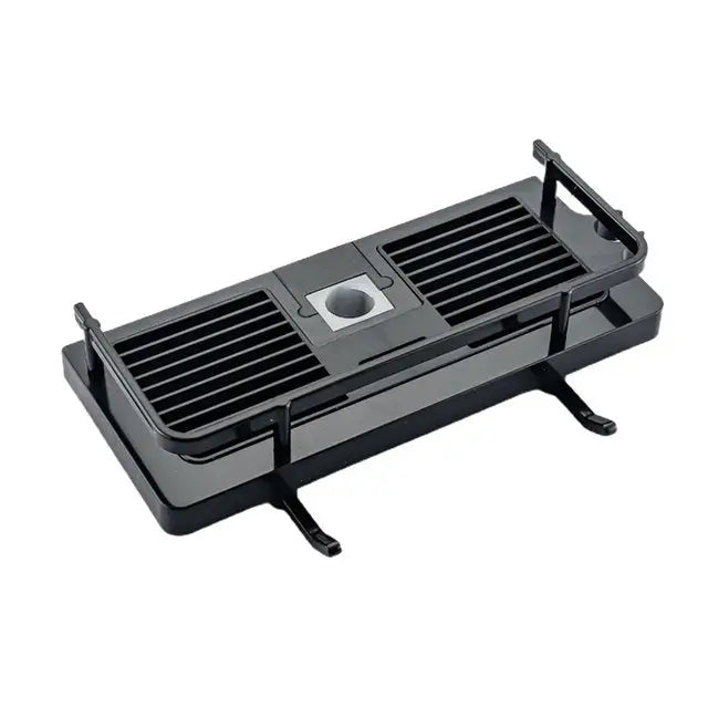 AquaPod - Support de Douche Universel pour salle Bain Moderne Noir