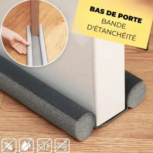 Bande d’Étanchéité de Porte - Noir
