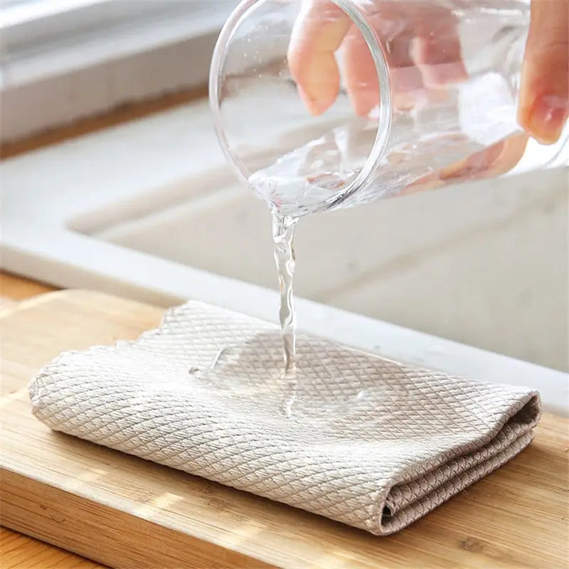 Chiffons magiques en microfibre de bambou