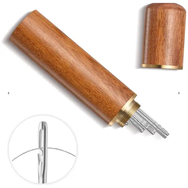 Etui à Aiguilles de Couture Magiques pour Enfilage Immédiat sans Tracas (30 par Etui)