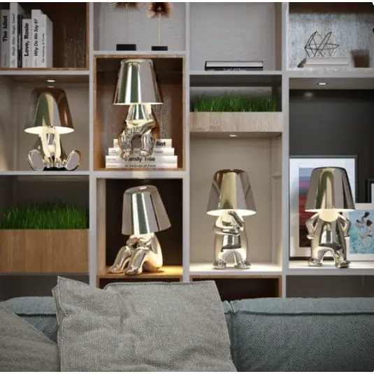 Mr. Gold LED sans fil & tactile - Argent / Je les veux tous! 4 + 1 OFFERT)