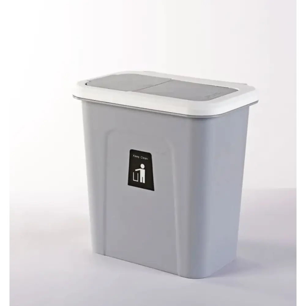 Poubelle Suspendue Polyvalente - Gris Foncé