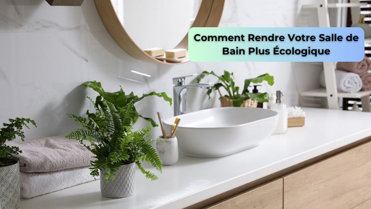 Comment Rendre Votre Salle de Bain Plus Écologique