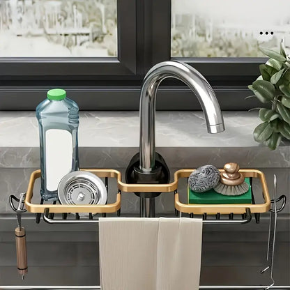 Ordonnia - Organisateur d’Évier Multifonctionnel Antirouille