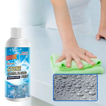 CleanPlate – Le Nettoyant Révélateur d’Éclat pour Surfaces en Pierre