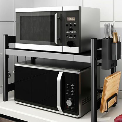 Étagère de Rangement Réglable pour Micro-Ondes