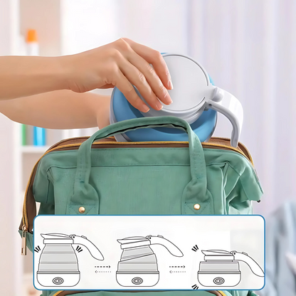 BouilloCompact – Bouilloire Pliable de Voyage