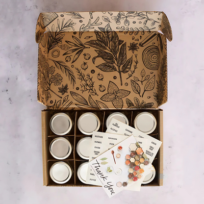 Épiceluxe – Pots à Épices Magnétiques ( 10 pcs )