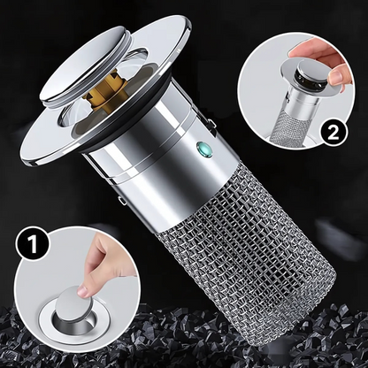 CleanFlow – Filtre de Vidange Anti-Bouchons