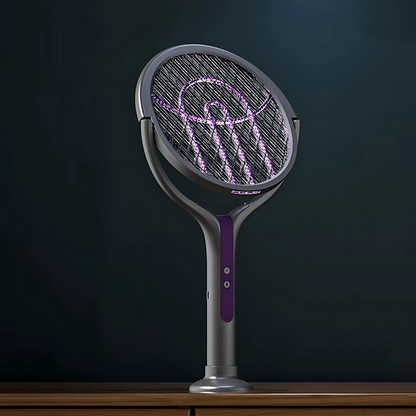 BugZapper – Raquette Anti-Insectes Électrique 2-en-1
