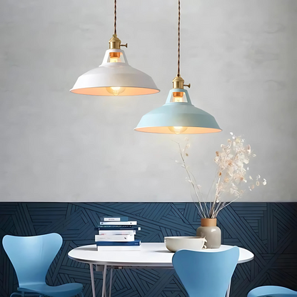 Éclora – Suspension Pastel en Métal