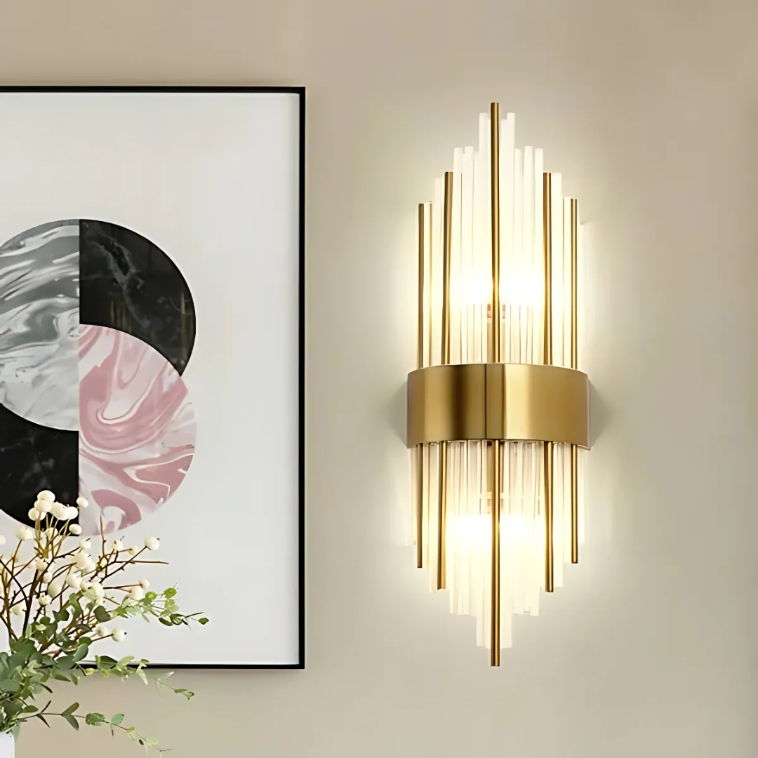Applique Murale en Cristal