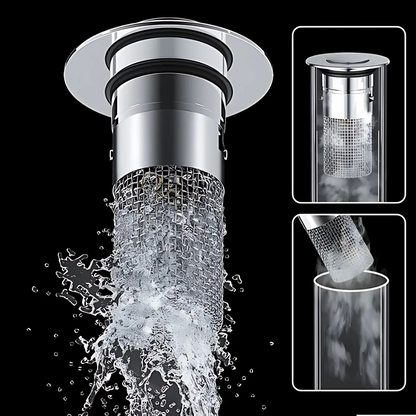 CleanFlow – Filtre de Vidange Anti-Bouchons