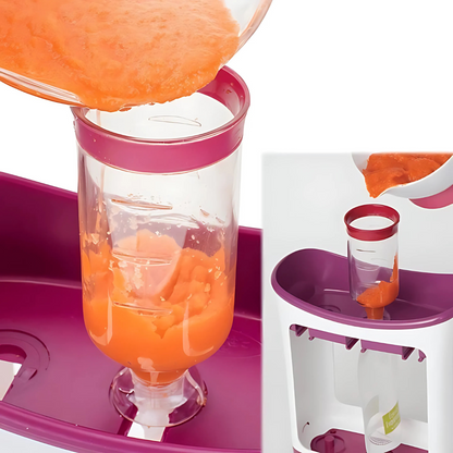 Gourde’Miam – Kit Maison Repas Bébé (10 gourdes incluses)