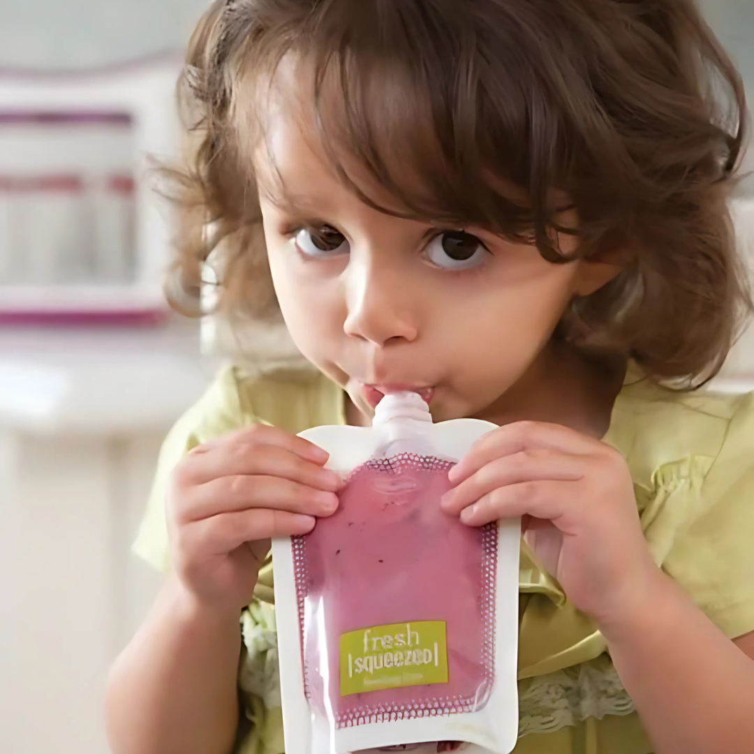 Gourde’Miam – Kit Maison Repas Bébé (10 gourdes incluses)