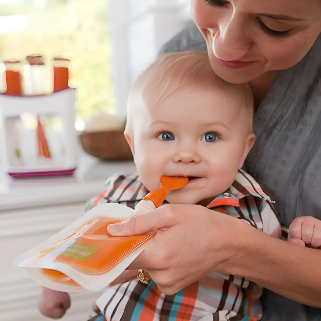 Gourde’Miam – Kit Maison Repas Bébé (10 gourdes incluses)