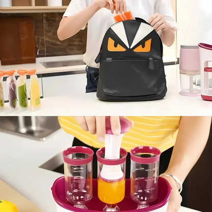 Gourde’Miam – Kit Maison Repas Bébé (10 gourdes incluses)